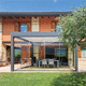 pérgola autoportante / adosada / de aluminio / de aluminio extruido