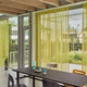 visillo de color liso / de Trevira CS® / de poliéster / transparente