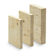 viga de madera de chapas laminadas / prefabricada / rectangular / para forjado