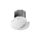 foco empotrable / LED / redondo / vertical