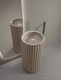 lavabo con base / de cerámica / brillante / acabado mate