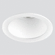 downlight empotrable / LED / redondo / IP44