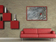 revestimiento mural de piedras / interior