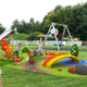 estación de juego para parque acuático / modulable / interactiva / con chorro de agua