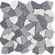 mosaico de piedra natural / de interior / de exterior / de pared