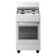 cocina con horno de gas / eléctrica / 4 fuegos / 1 horno
