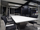 mesa de reuniones contemporánea / de mineral compuesto / rectangular / profesional