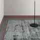 alfombra contemporánea / con motivos decorativos / de viscosa / rectangular