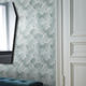 papel pintado contemporáneo / con motivos decorativos / verde