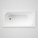 bañera independiente / para vivienda / de fibra acrílica / contemporánea