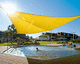 toldo vela resistente a los UV / automático / enrollable / para el sector profesional