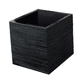 jardinera de composite / rectangular / cuadrada / contemporánea