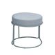 taburete contemporáneo / con base de acero galvanizado / tapizado / contract