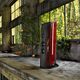 altavoz columna / residencial / de interior / rojo