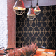 baldosa de gres porcelánico / laminada / encerada / de interior