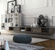 mueble de salón contemporáneo / de madera