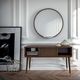 consola contemporánea / de madera / rectangular / con almacenamiento
