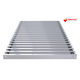 rejilla de ventilación aluminio / rectangular / profesional / de recubrimiento