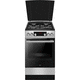 cocina con horno de gas / eléctrica / 4 fuegos / 1 horno