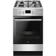 cocina con horno de gas / eléctrica / 4 fuegos / 1 horno