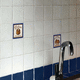 baldosa de cerámica / esmaltada / de interior / de pared