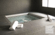 spa empotrable / cuadrado / para 8 personas / en mosaico
