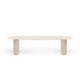 mesa de comedor contemporánea / de roble / de chapa de madera / de MDF