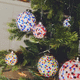 decoración para árbol de Navidad de vidrio soplado / residencial