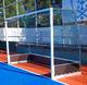 portería de hockey de aluminio / de acero galvanizado / de madera / fija