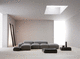 sofá modular / contemporáneo / de tejido / marrón