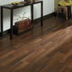 suelo laminado de madera / con clip / aspecto madera / para uso residencial