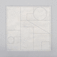 panel decorativo de pared / de mármol / texturizado / esmerilado al ácido