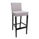 silla de bar contemporánea / de interior / de tejido / con base de haya
