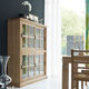 vitrina aparador contemporánea / de madera maciza