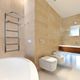 radiador toallero de agua caliente / contemporáneo / de acero inoxidable / de pared