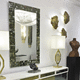 espejo de pared / contemporáneo / rectangular / de cristal de Murano