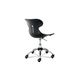 silla de oficina contemporánea / de madera / con ruedas / giratoria