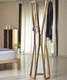 perchero de pie / contemporáneo / de madera maciza