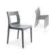 silla contemporánea / de exterior / de interior / de polipropileno