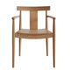 silla contemporánea / de interior / de madera / apilable