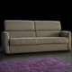 sofá cama / contemporáneo / de fibra de poliéster / gris