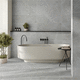 baldosa de gres porcelánico / satinada / de interior / de baño