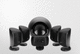 altavoz monobloque / residencial / de interior / negro