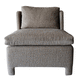 sillón bajo contemporáneo / de cuero / de tejido