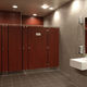 cabina sanitaria para ducha / laminada / de acero inoxidable / para edificio público