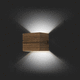 aplique contemporáneo / de interior / de roble / madera