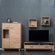 mueble TV contemporáneo / de madera