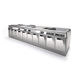 cocina con horno gas / de vitrocerámica / de inducción / profesional