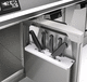 cocina con horno de gas / de inducción / profesional / de acero inoxidable