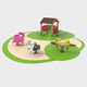 polideportivo para parque infantil
